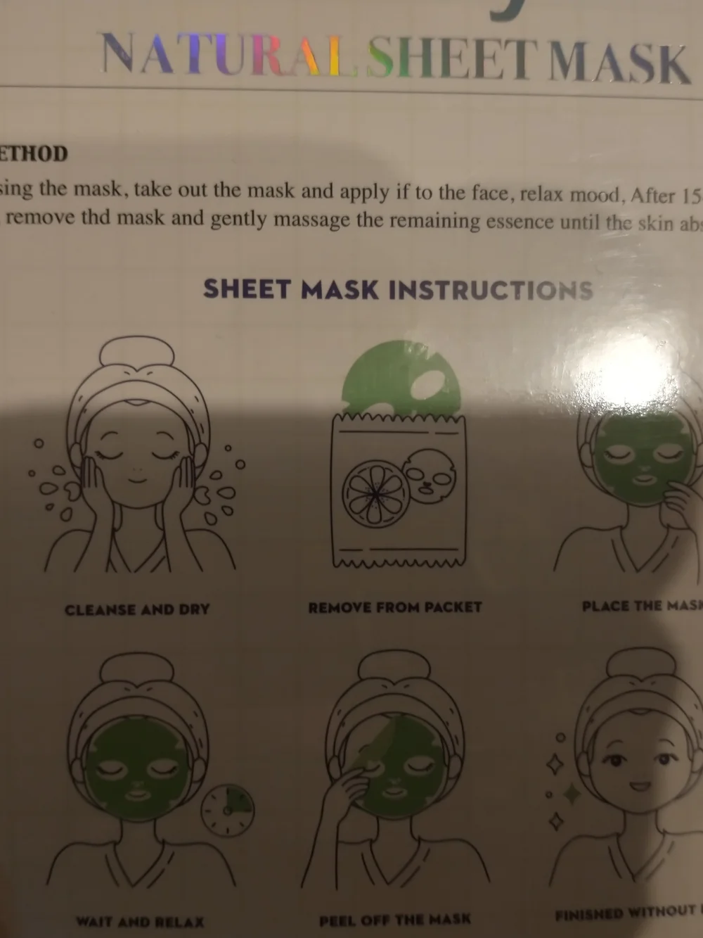 NiB Kaely (Kids) Natural Sheet Masks - Fruit-Themed 12pk